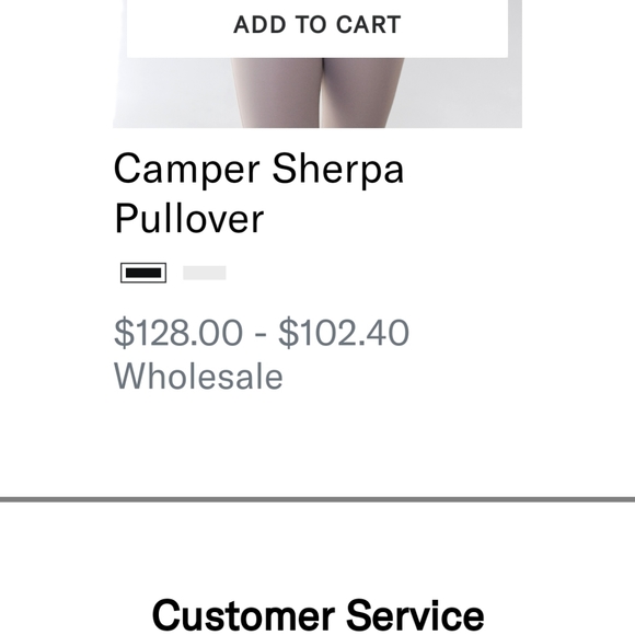 Savvi saavi  size medium camper sherpa pullover nwot black/orange - Picture 5 of 5